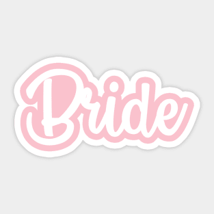 Girlfriend Wedding Bridal Shower Fiance Engaged Bride Bridals Gift 2021 Sticker